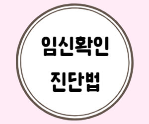 임신초기 임신확인법