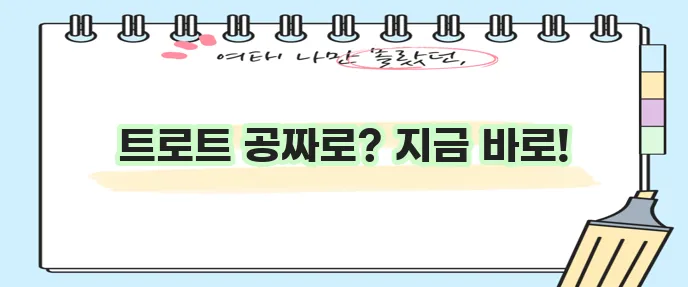 트로트 무료 음악 감상 기회 놓치지 마세요!