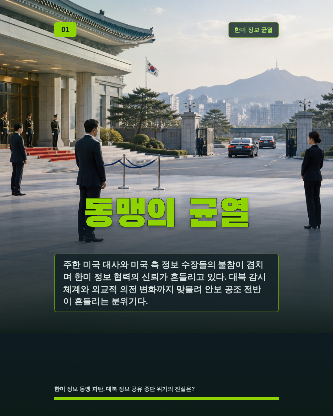 동맹의 균열
