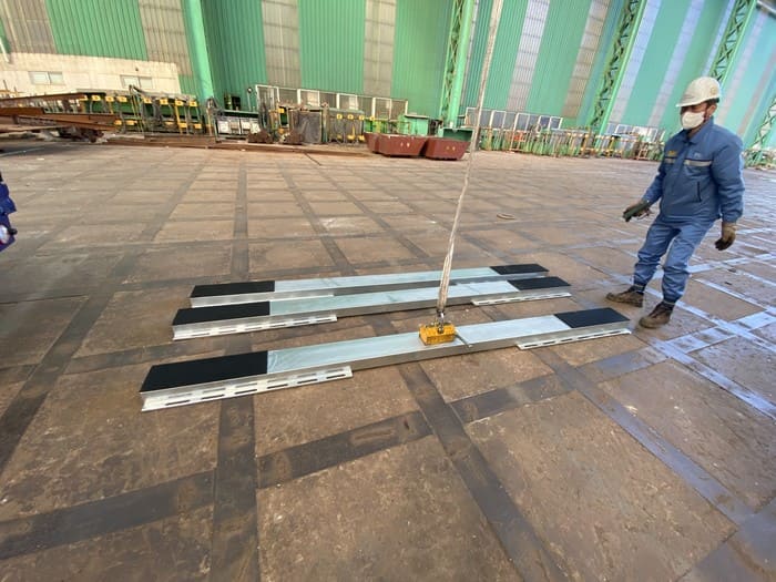 모듈러 주택 운송 '충격 저감 시스템'