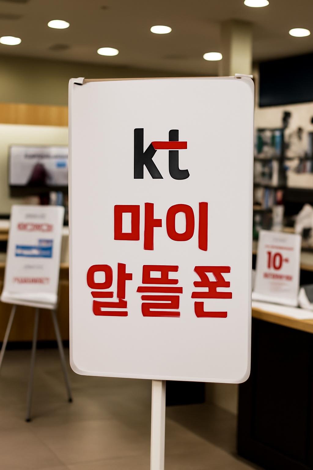 kt 마이 알뜰폰