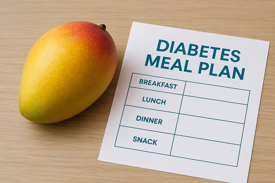 망고와 당뇨 식단표