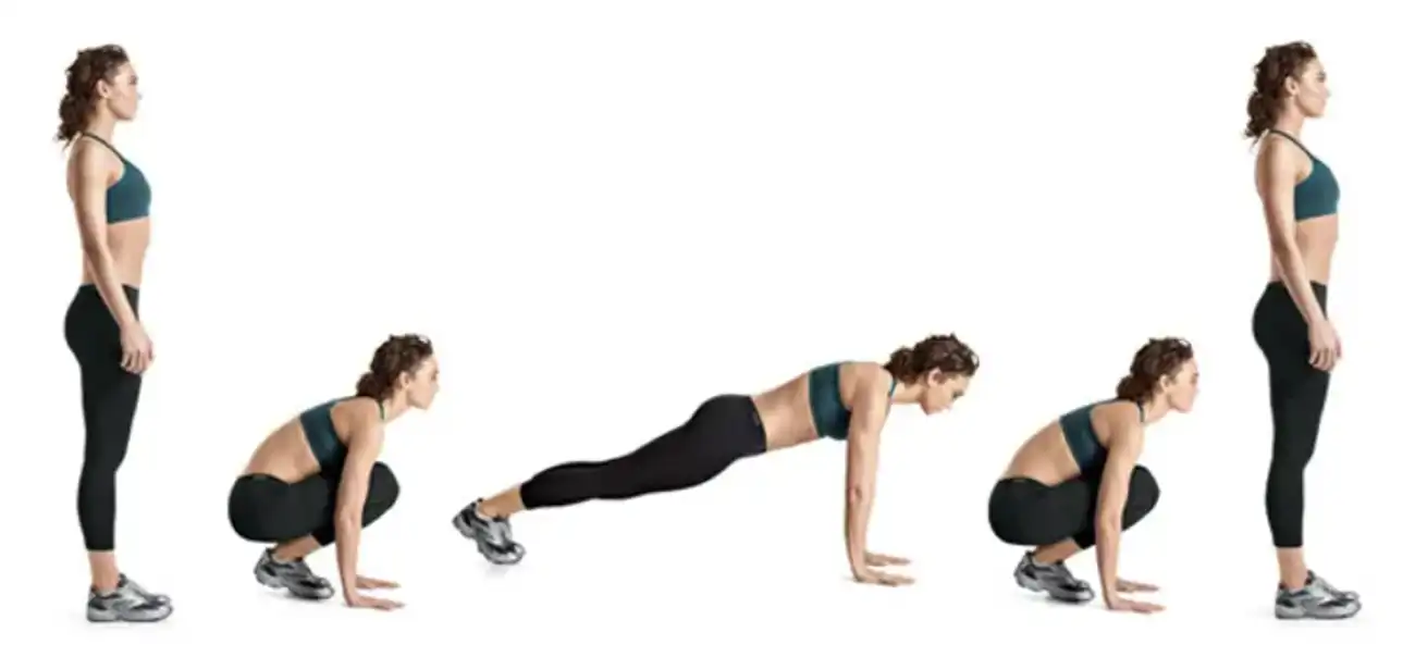 버피자세-취하고있는-여자