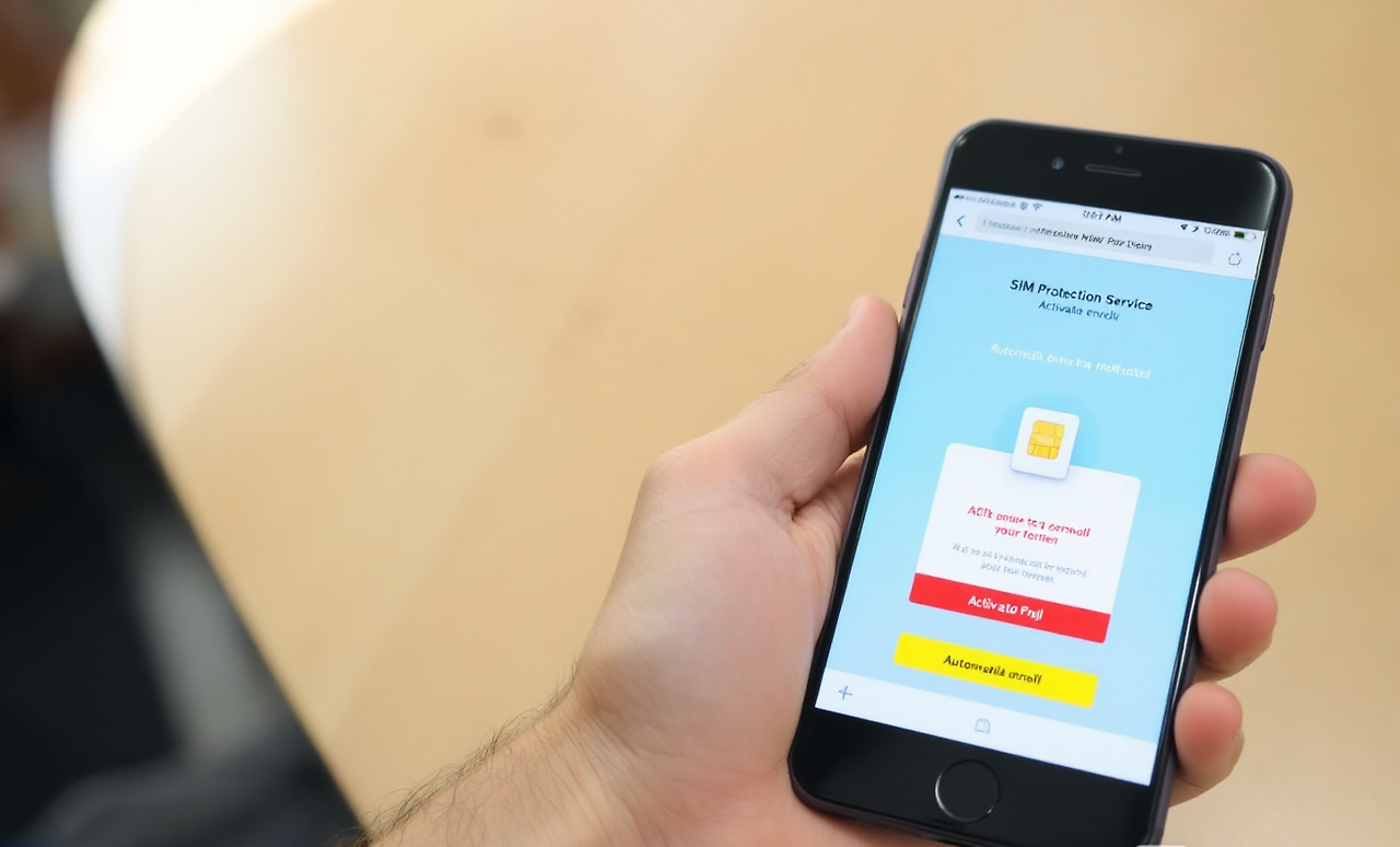 유심보호 서비스 자동화