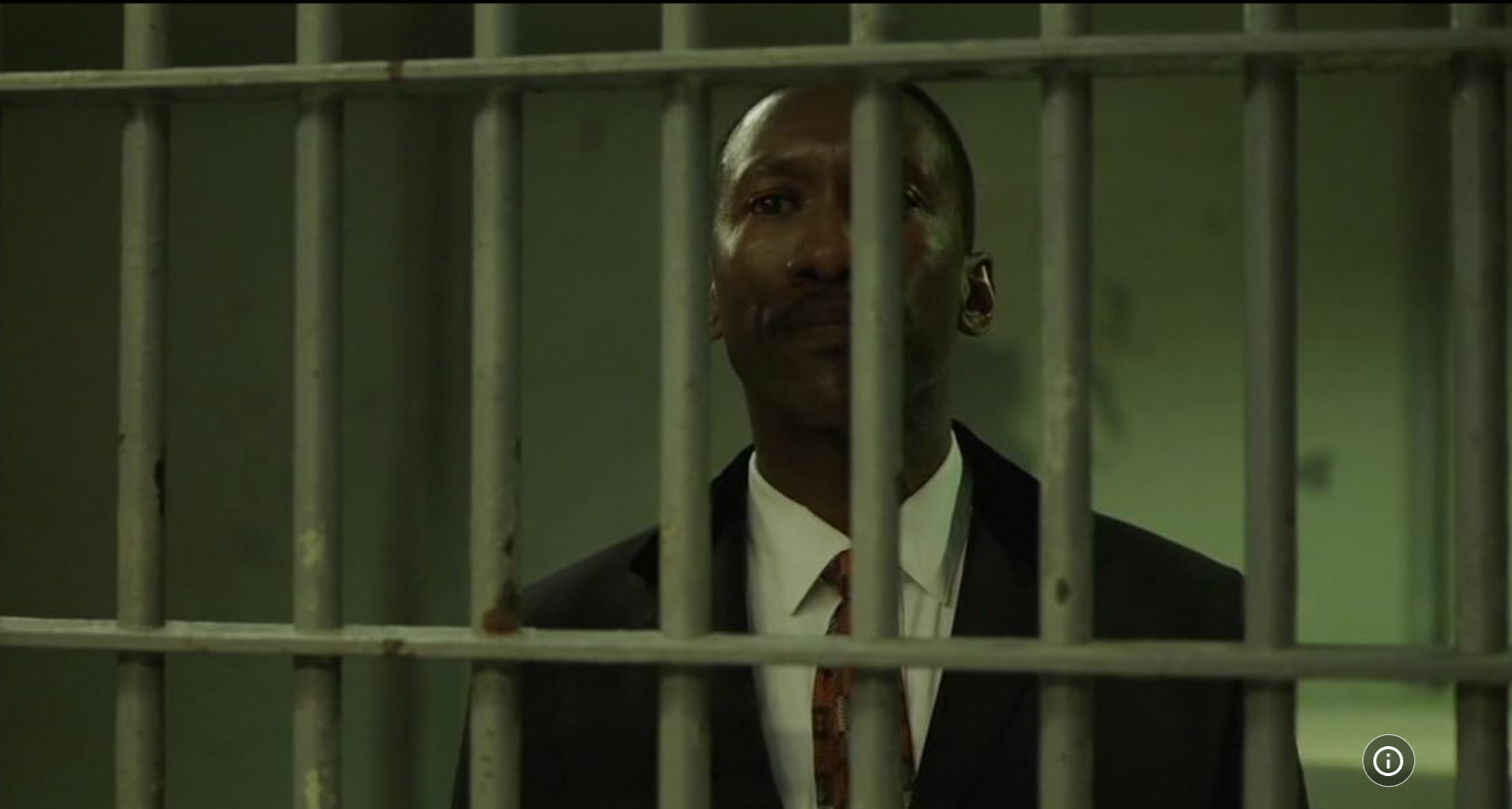 인종차별로 인해 구치소에 갇히는 셜리