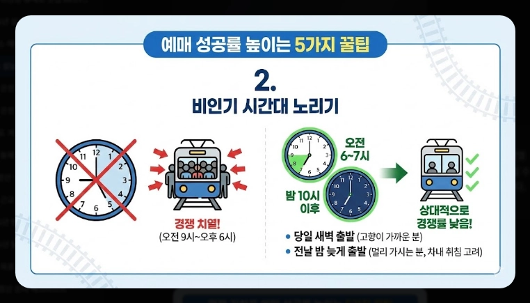2026 설날 기차표 예매 일정