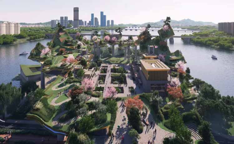 토마스 헤더윅의 Soundscape(음악적 파노라마)의 디자인