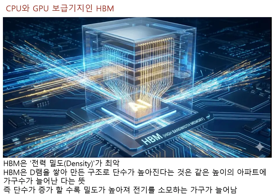 CPU와 GPU의 보급기지인 HBM