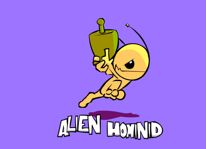 아빠와나-외계인편-플래시게임-메인-화면