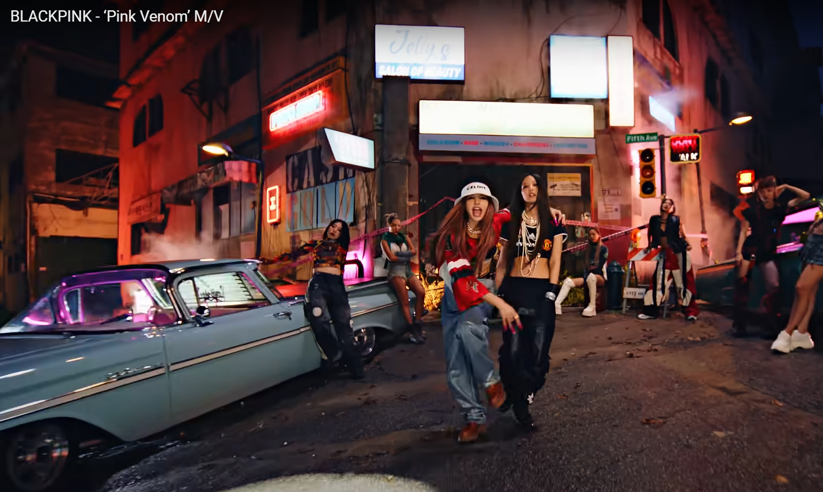 블랙핑크 뮤직비디오 핑크베놈(Pink Venom)