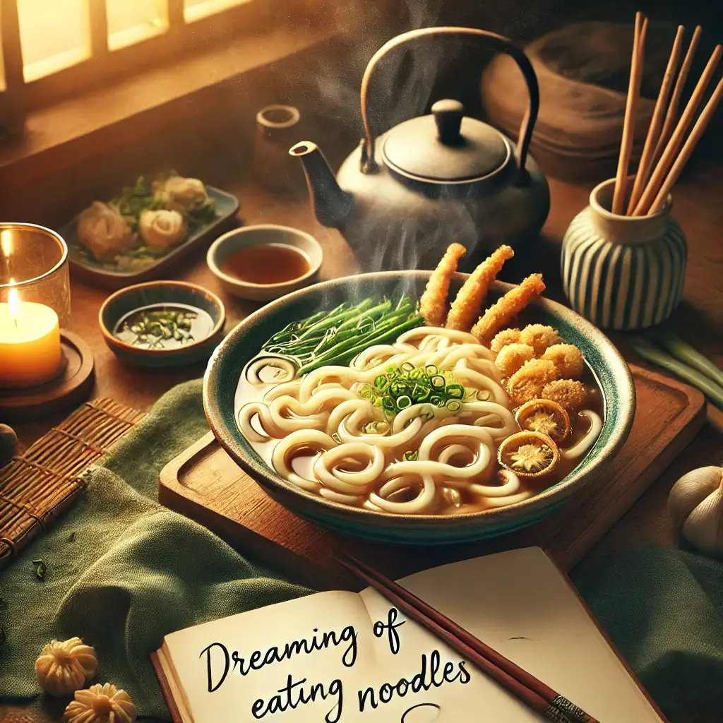 우동 먹는 꿈 해몽