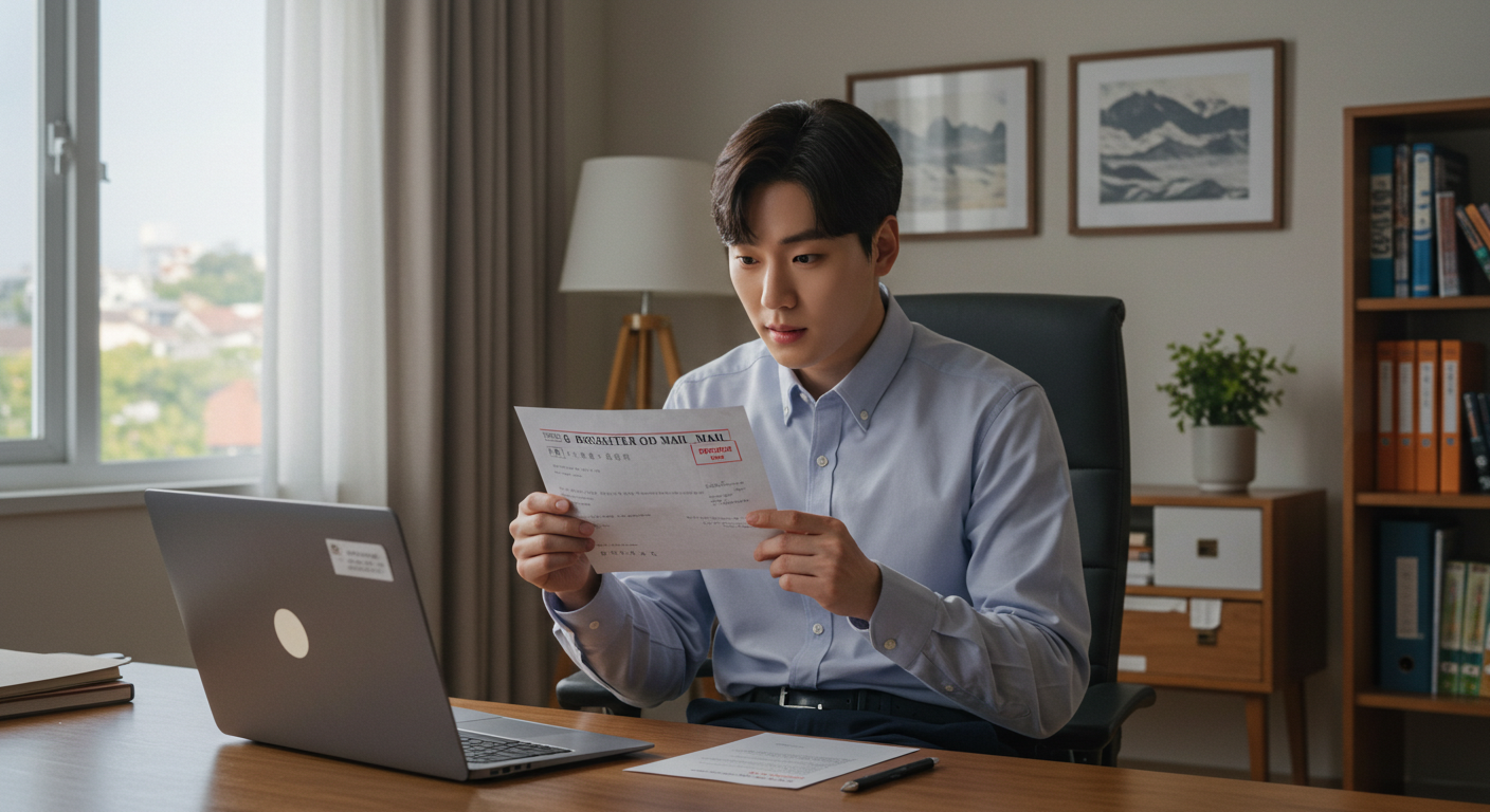 송달 절차, 스미싱 주의