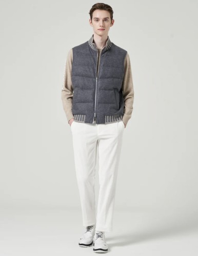 이재용 패딩조끼 란스미어