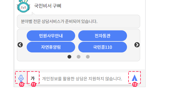 국민비서 홈페이지