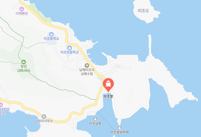 위치 지도 캡처 사진
