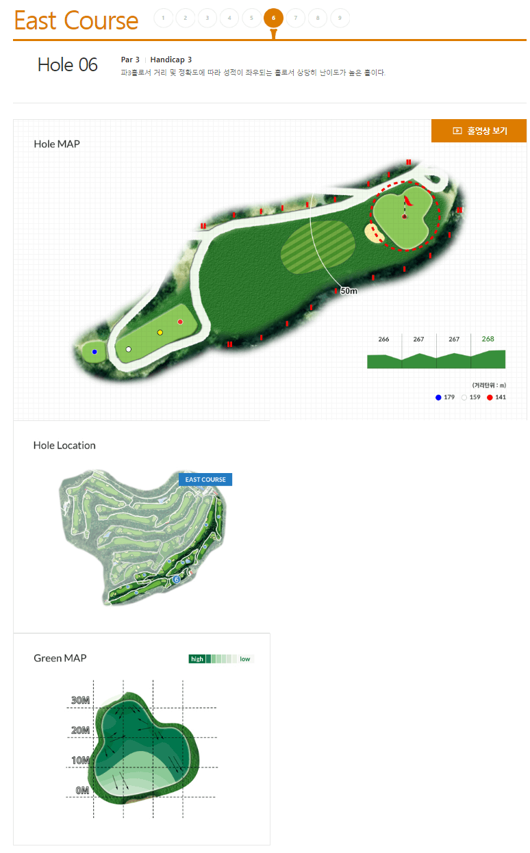 블루원 용인 CC 공략도 06