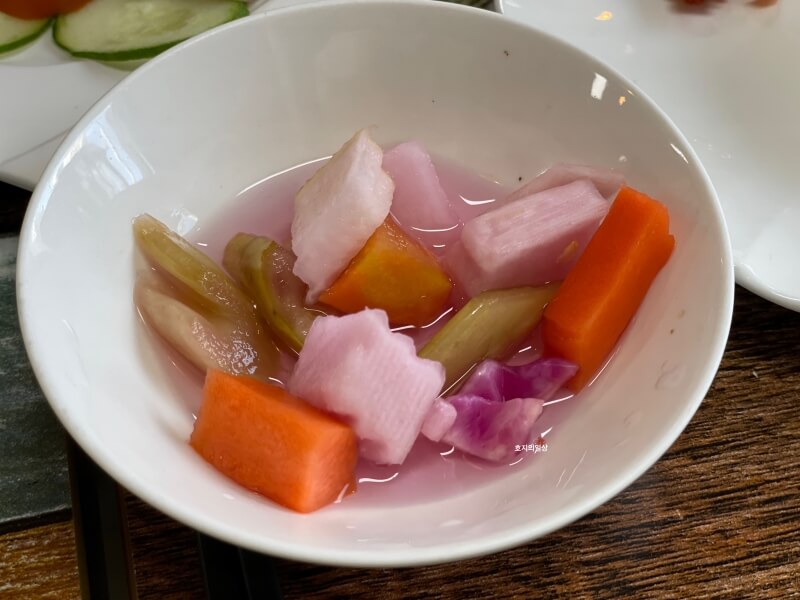 시흥 은계 맛집 베트남 음식 전문점 고하이 - 기본 피클