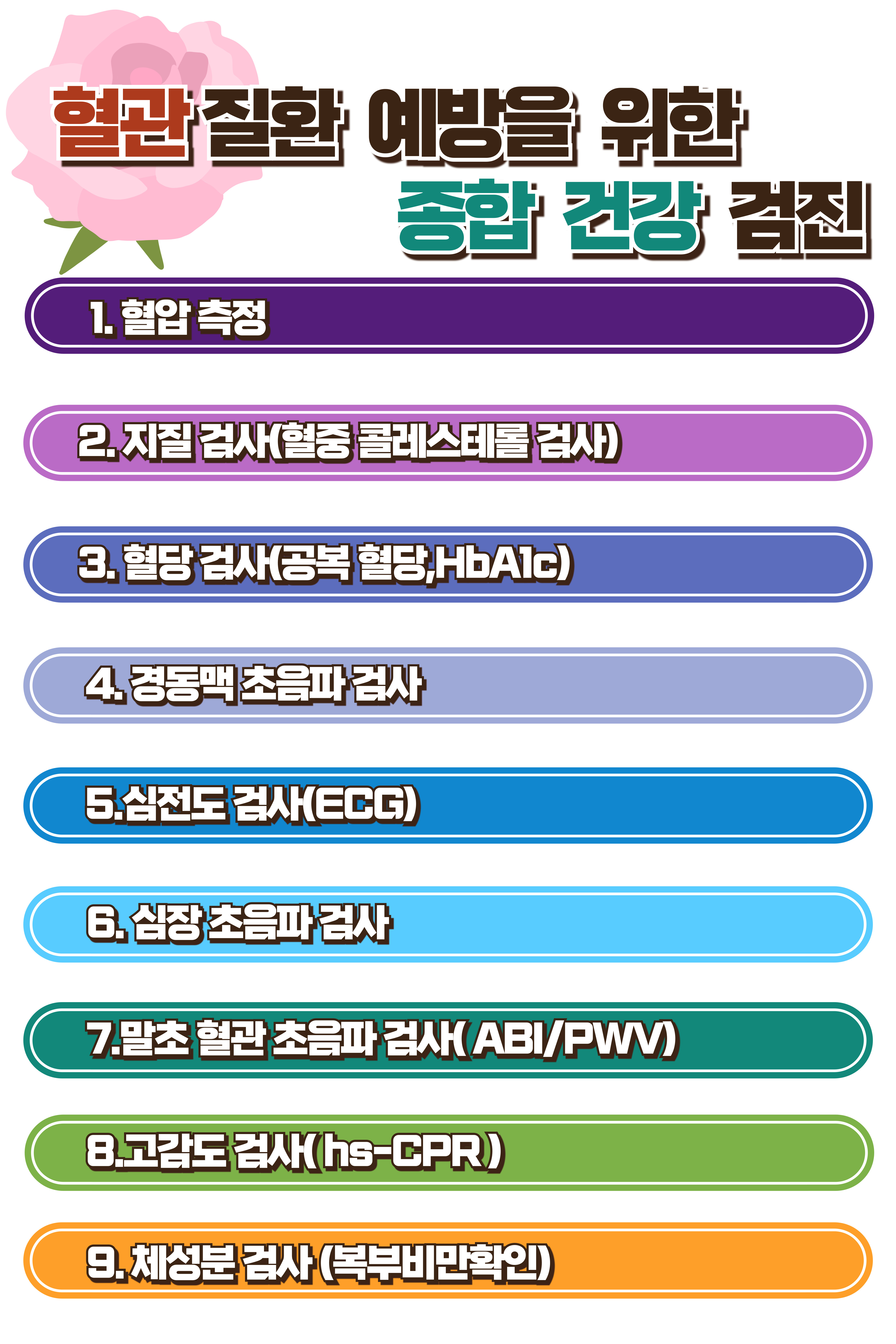 혈관질환 예방을 위한 건강검진 관련 이미지