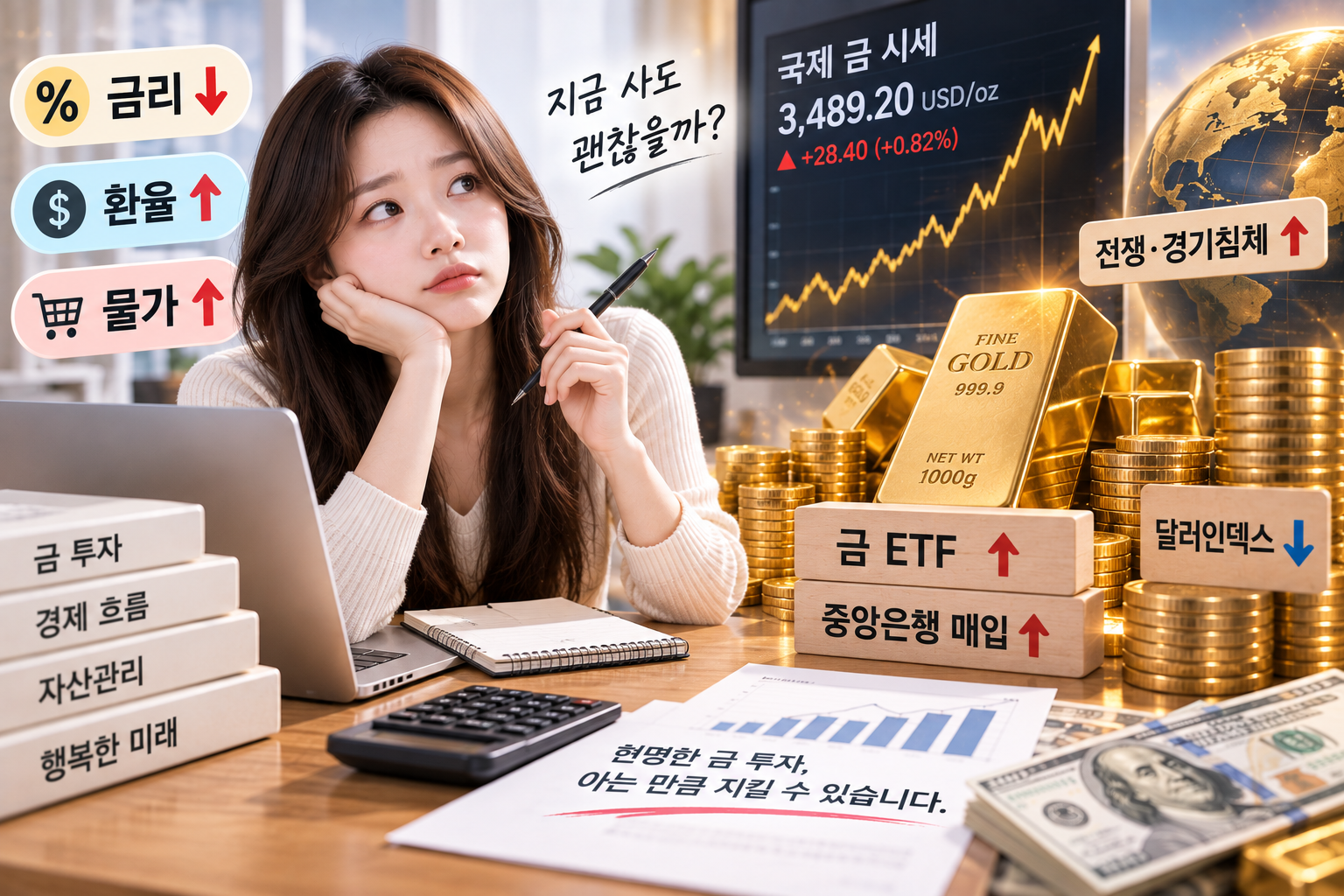 금값 오르는 이유
