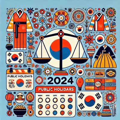 2024년 한국의 공휴일과 대체공휴일 완벽 가이드: 날짜, 의미, 영향 총정리