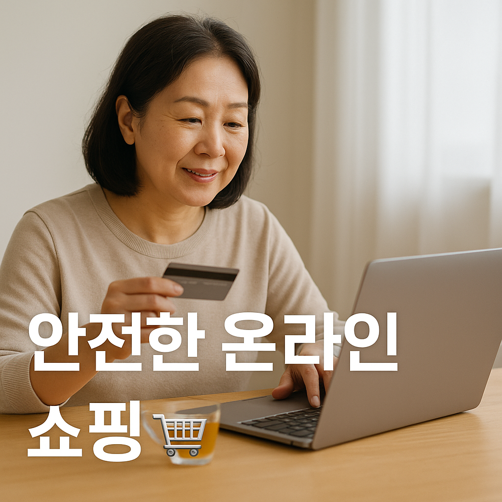 사기 걱정 끝! 시니어를 위한 안전한 인터넷 쇼핑 가이드🛒
