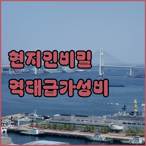 일본 현지인들만 몰래 가는 요코하마역..