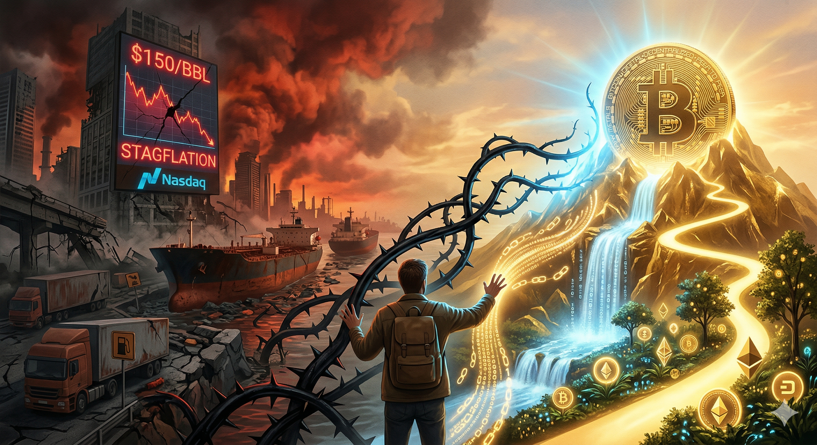 비트코인, '기회'인가, '지옥'행 급행열차인가?