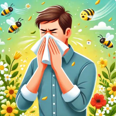 꽃가루 알레르기 사진