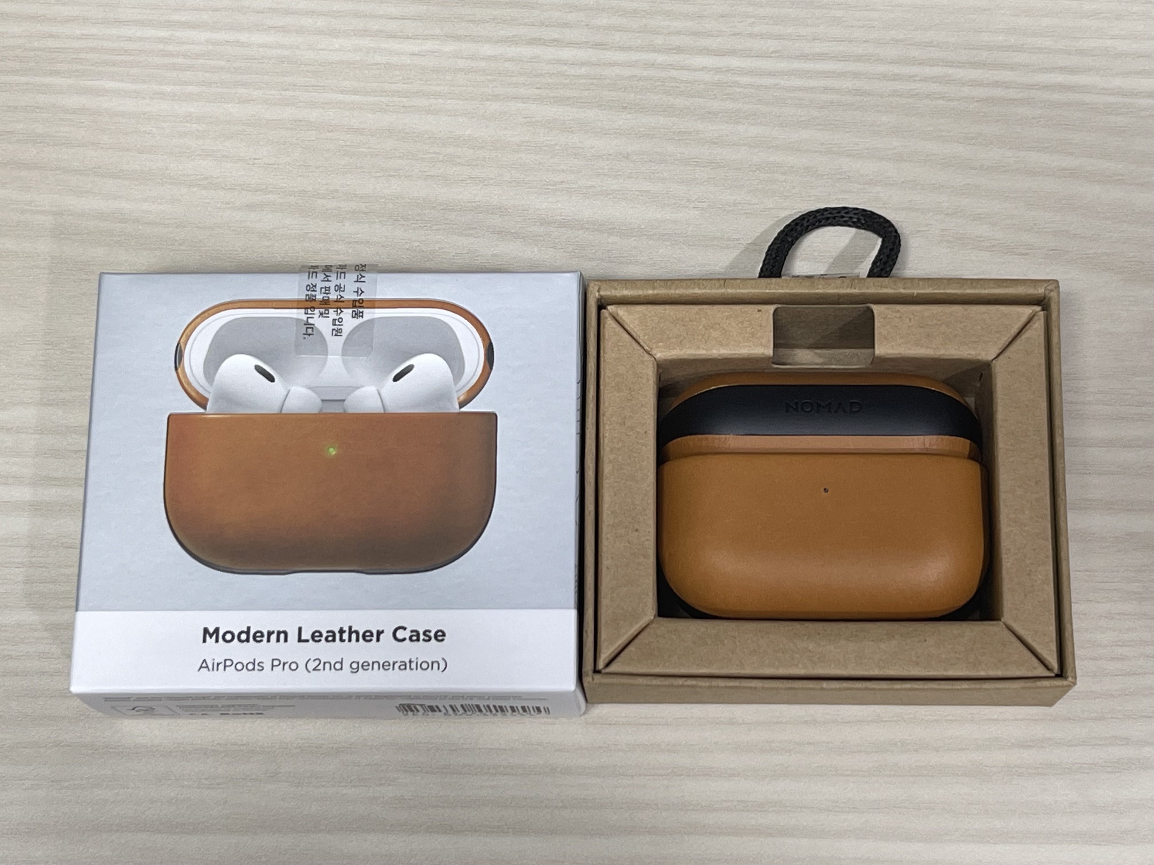 NOMAD 에어팟 프로 2세대 가죽 케이스