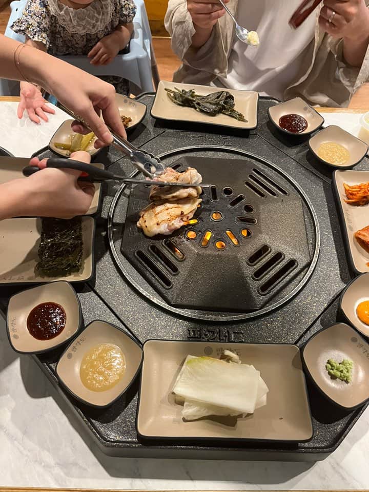 팔각도 숯불닭갈비