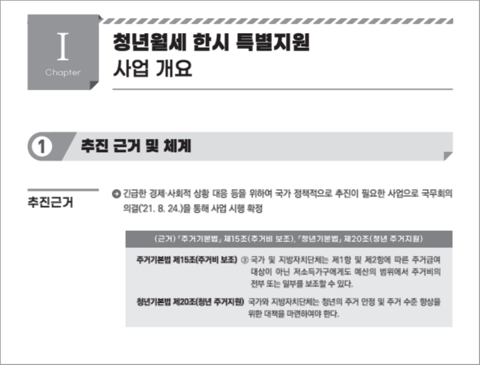 청년 월세 한시 특별 지원