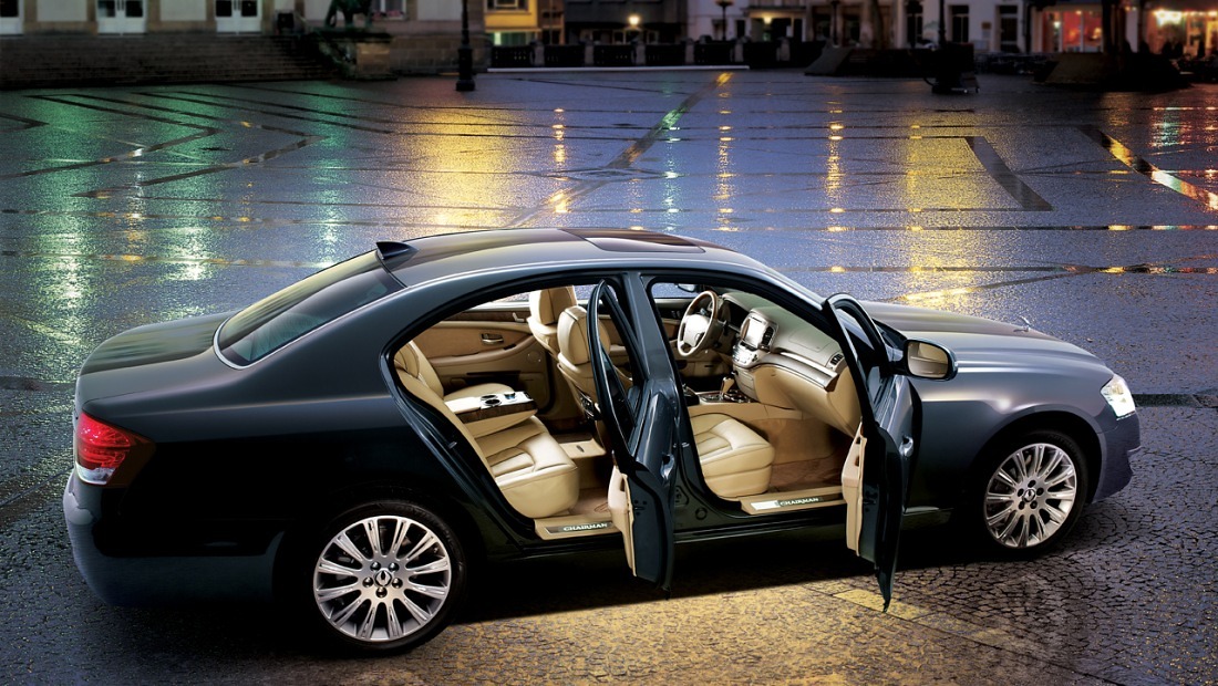 쌍용 체어맨w 측면사진 출처 다음자동차