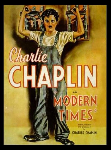 영화 모던 타임즈 포스터.