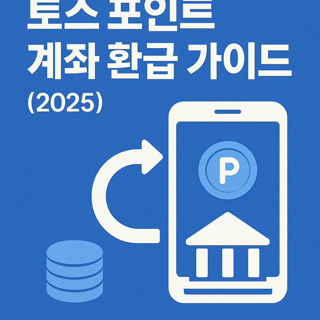 토스 카드포인트 현금화 1분 컷 가이드 (2025)