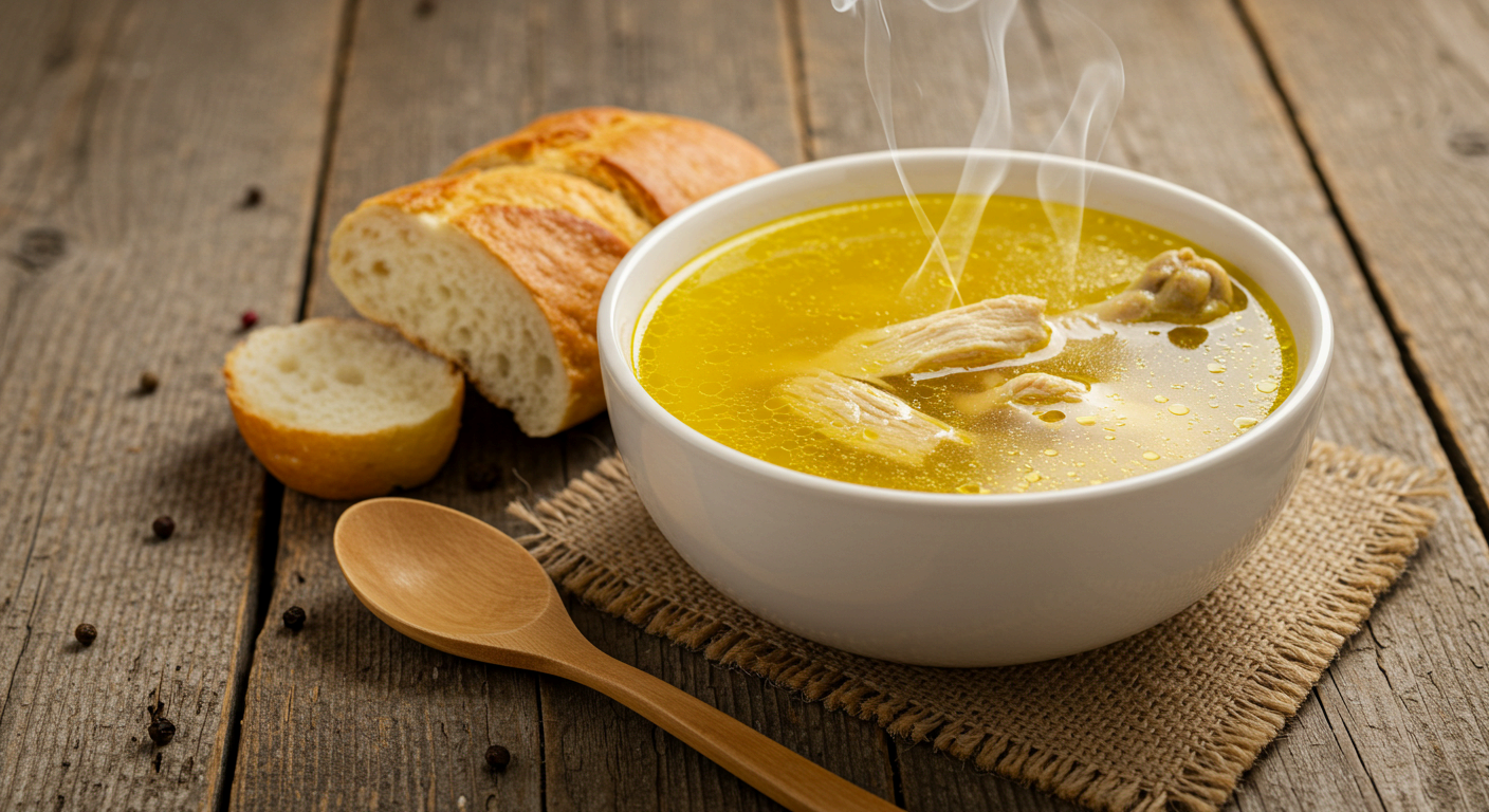 편도염 회복엔 따뜻한 국물이 있는 식사가 기본입니다.