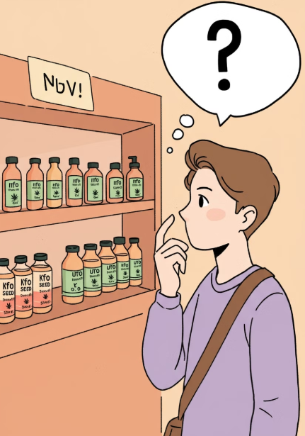 대마종자유에 대해 자주 묻는 질문을 고민하는 남성