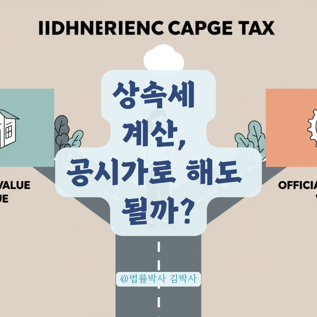 배우자 사망 후 아파트 상속, 시가·공시가 중 어떤 기준 다를까? 정확한 기준 알아보기.