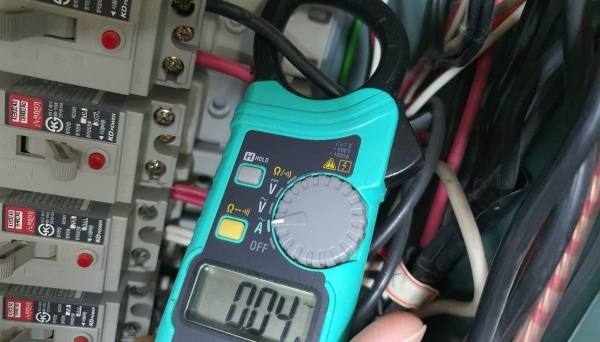 전류측정중인-모습