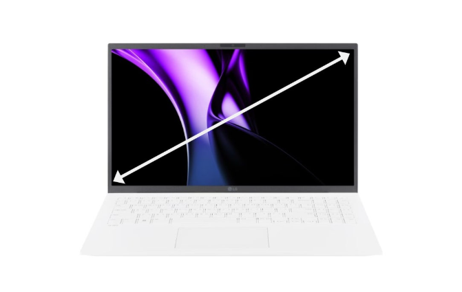 노트북 크기 관련 사진