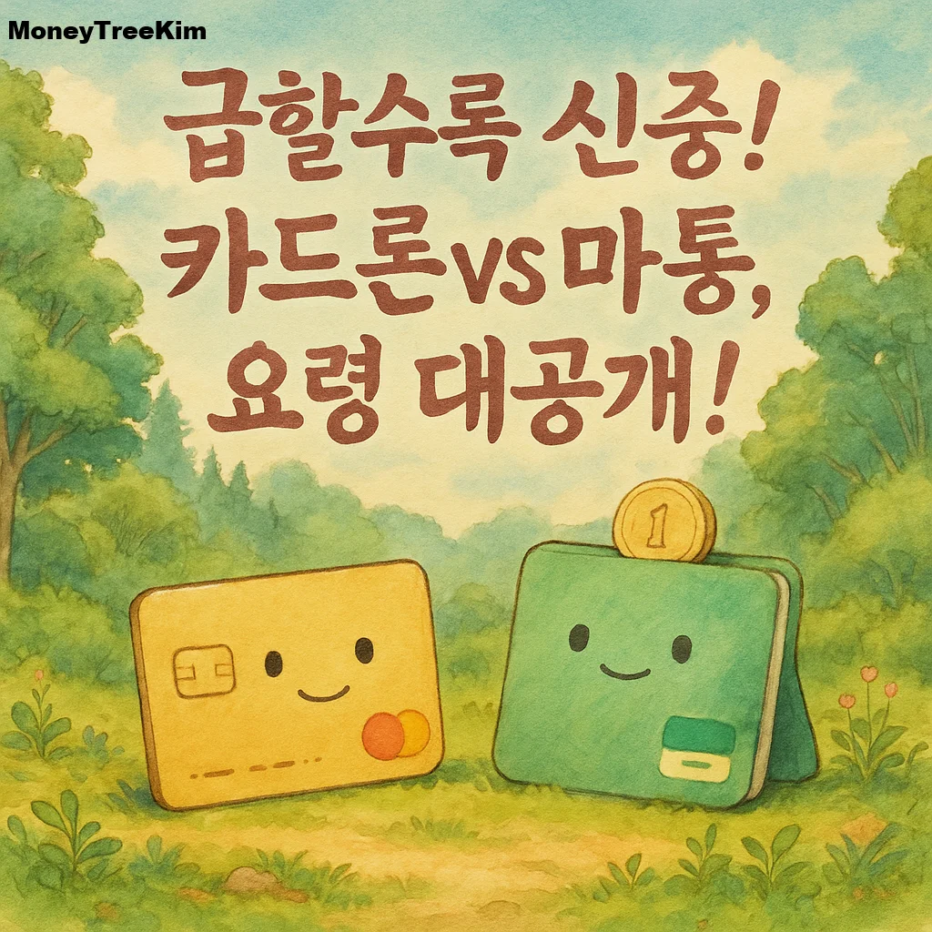 모르면 손해! 카드론·마통 사용 팁 총정리 썸네일