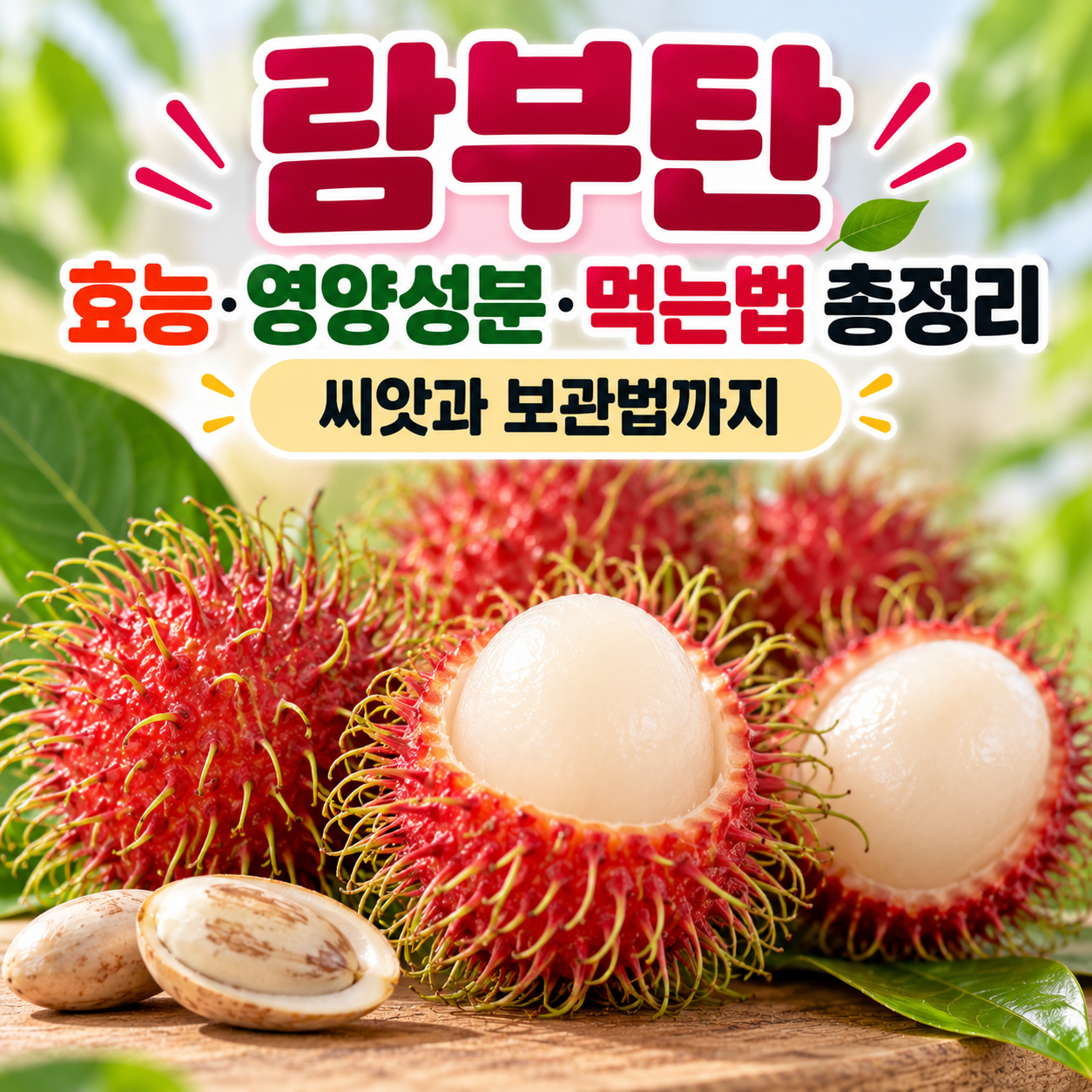 람부탄 효능