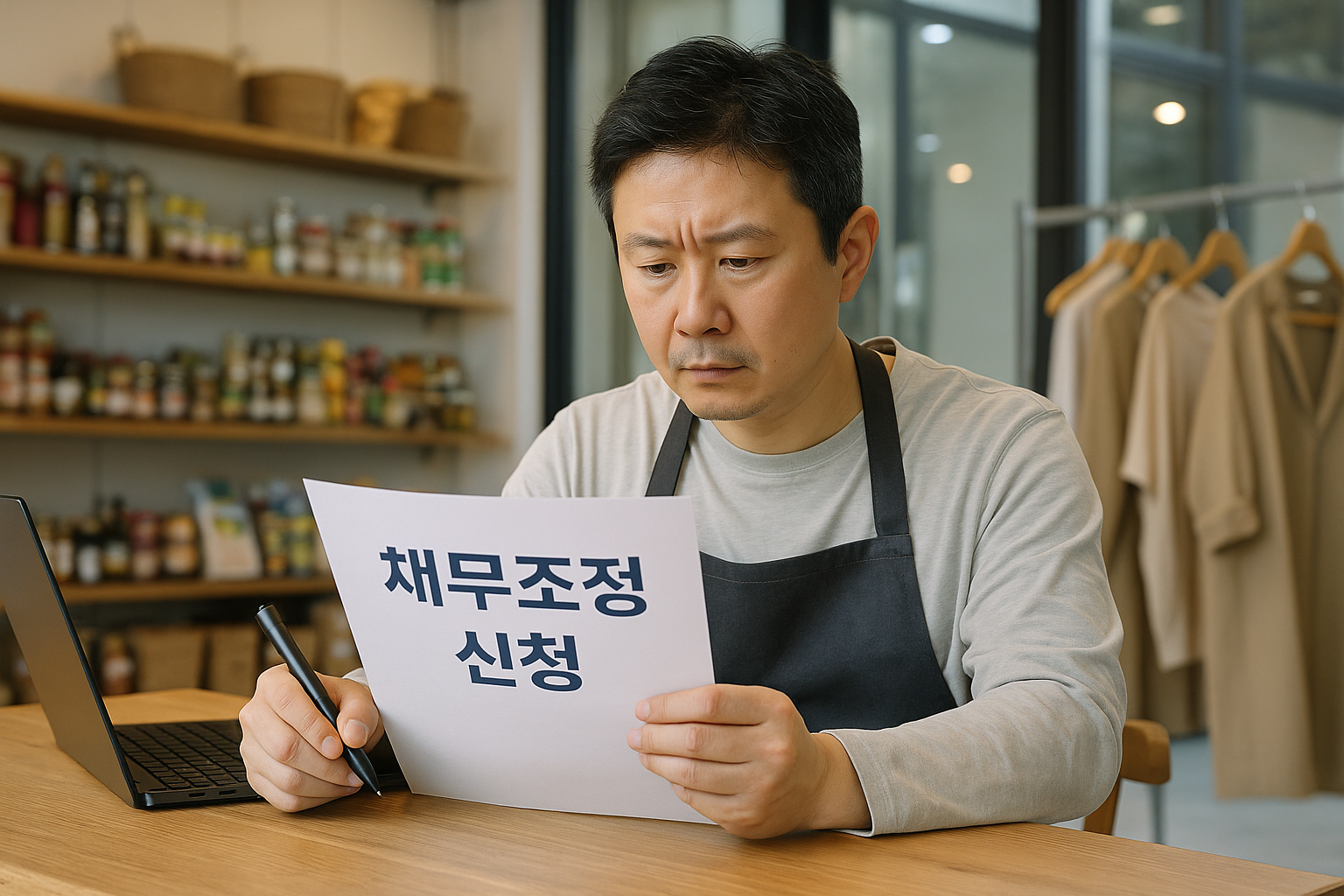 소상공인 관련 사진첨부