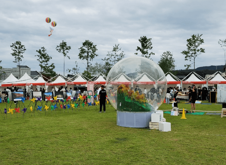 이천도자기축제-야외부스