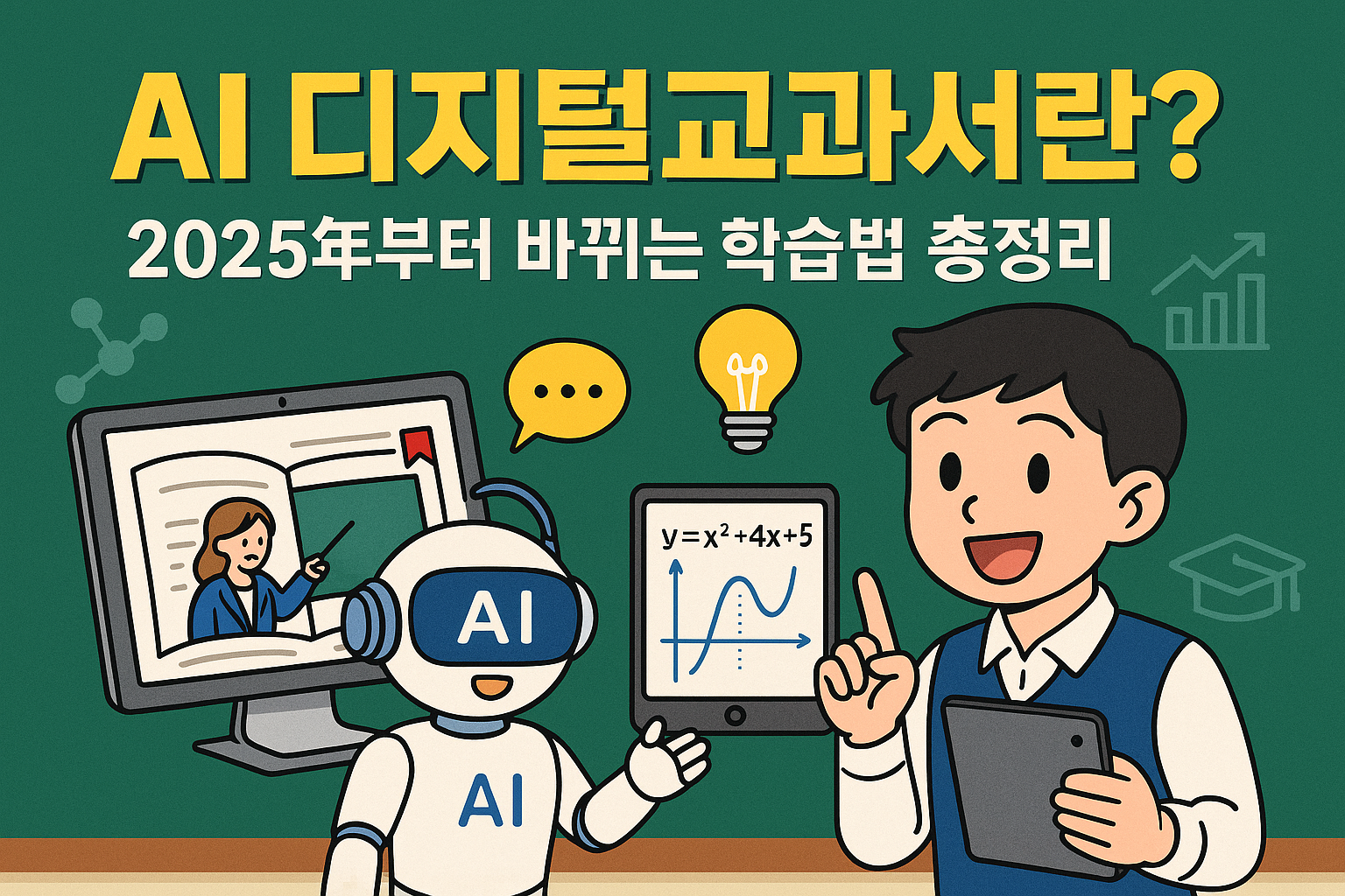 AI 디지털교과서란? 2025년부터 바뀌는 학습법 총정리!