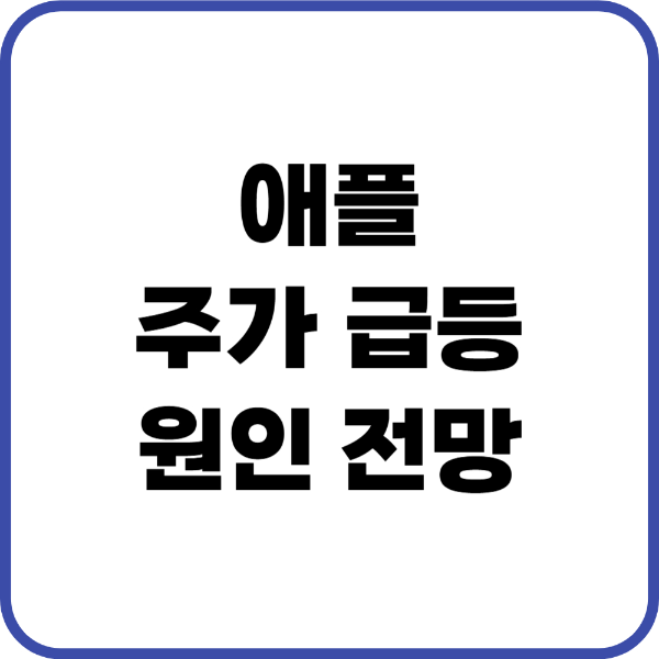 애플 주가