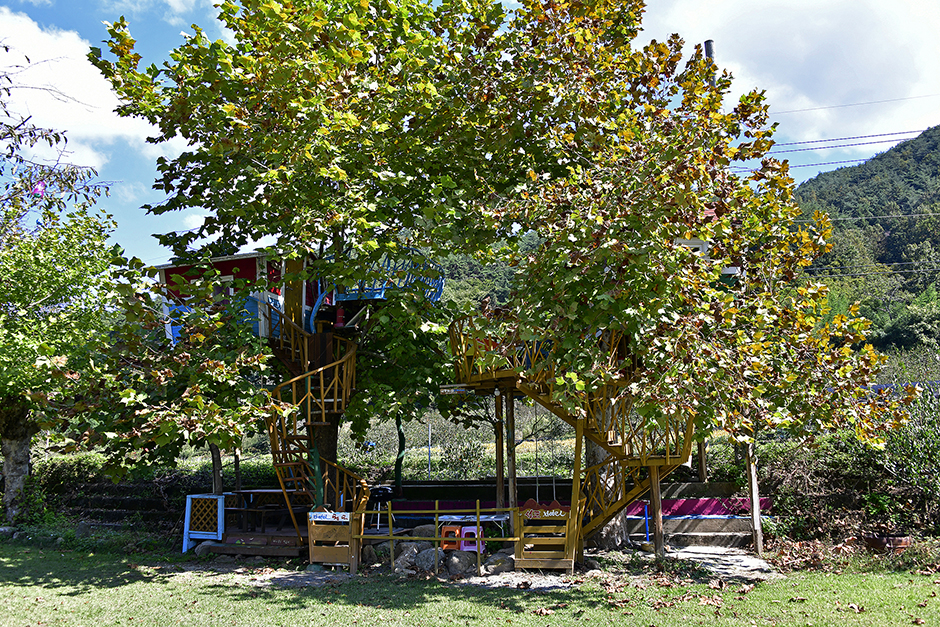 섬진강문화학교 캠핑장