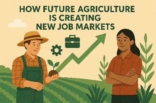 미래 농업이 새로운 고용 시장을 창출하는 방법