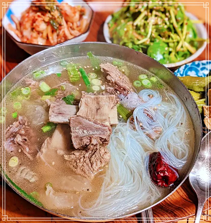 군포 송정지구 맛집 1인분 5천원 고기 듬뿍 갈비탕
