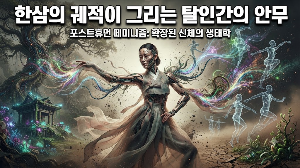 한삼의 궤적이 그리는 탈인간의 안무: 포스트휴먼 페미니즘 관점에서 본 한국무용 한삼 사위와 확장된 신체(Prosthetic Body)의 생태학