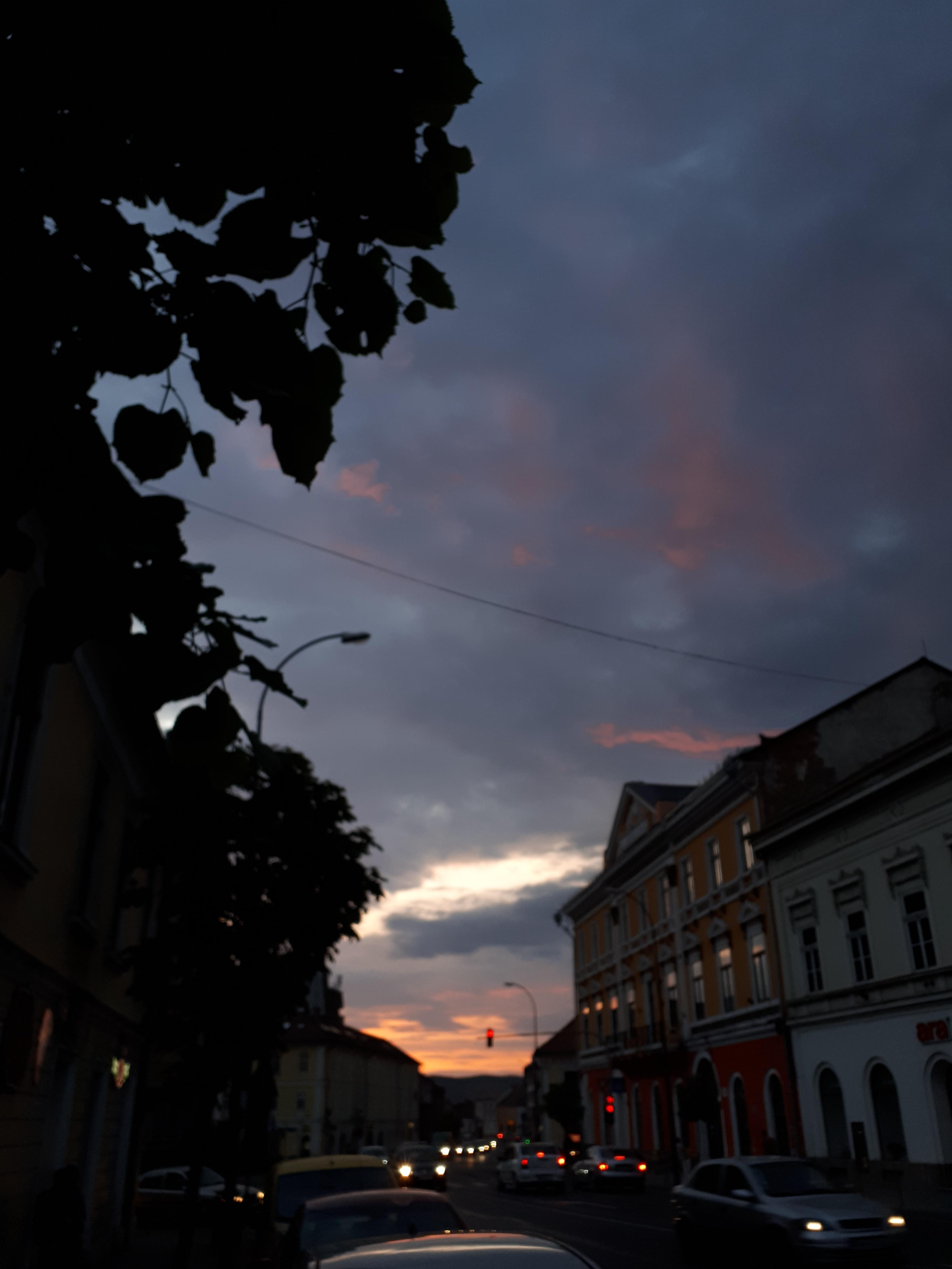 루마니아 트르구무레슈 일몰